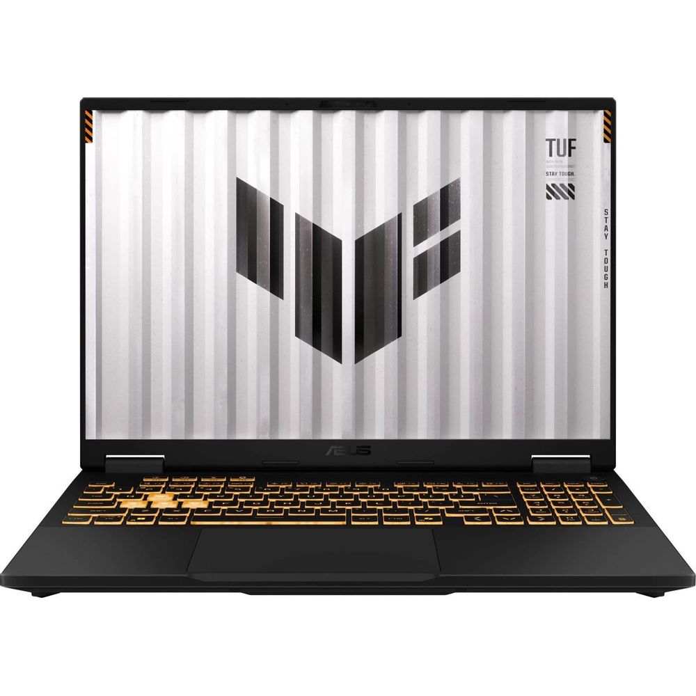 Ноутбук ASUS TUF Gaming F16 FX608JHI-TU216 Intel Core i5-14450HX/16Gb (1*16 D5)/SSD512Gb/RTX5050 8Gb (115W)/16"/IPS/WUXGA/1920x1200/144Hz/NoOS/RJ-45/Jaeger Gray/2.2kg