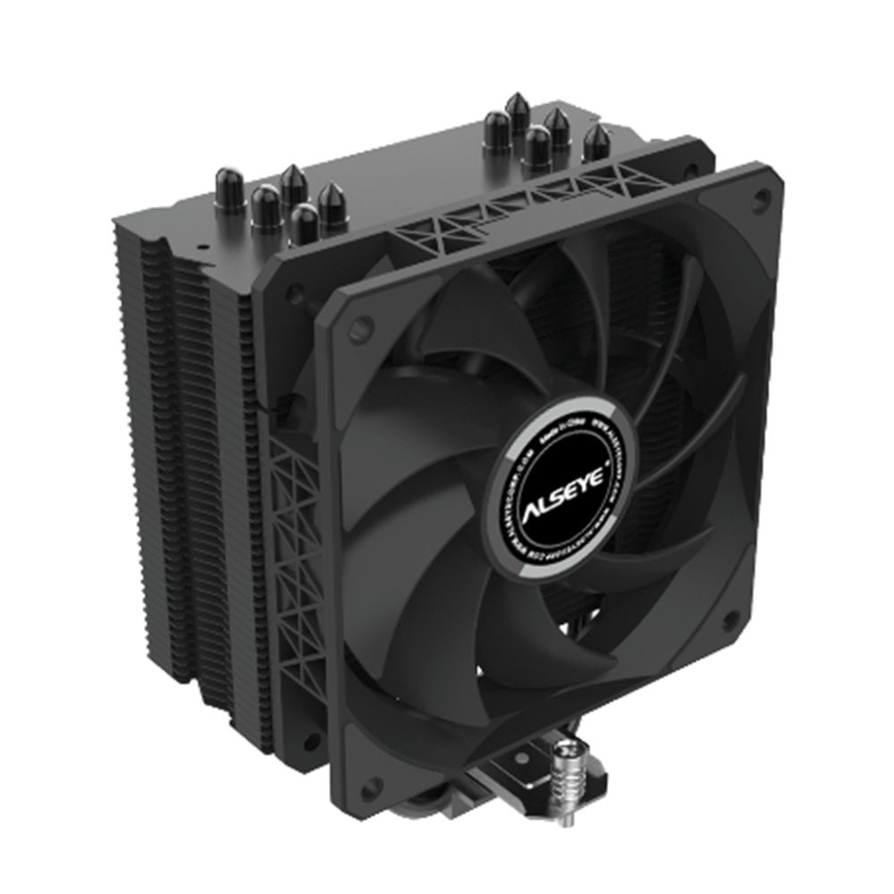 Вентилятор для процессора ALSEYE Bad Pack S120-H5 LGA115X/1200/1366/1700/1851 AMD：AM4/AM5 TDP：210W Product Dimensions: 120*73*150mm  bp