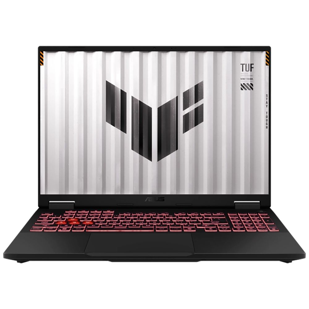 Ноутбук ASUS TUF Gaming A16 FA608PM-RV041 AMD Ryzen 9 8940HX/16Gb (D5)/SSD1Tb/RTX5060 8Gb (115W)/16"/IPS/WUXGA/1920x1200/165Hz/NoOS/RJ-45/Gray/2.2kg