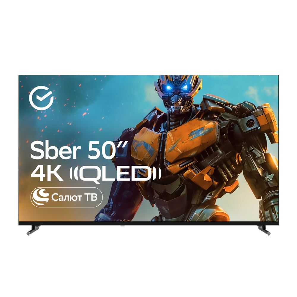 50" Телевизор Q-LED SBER SDX-50UQ6000DBA