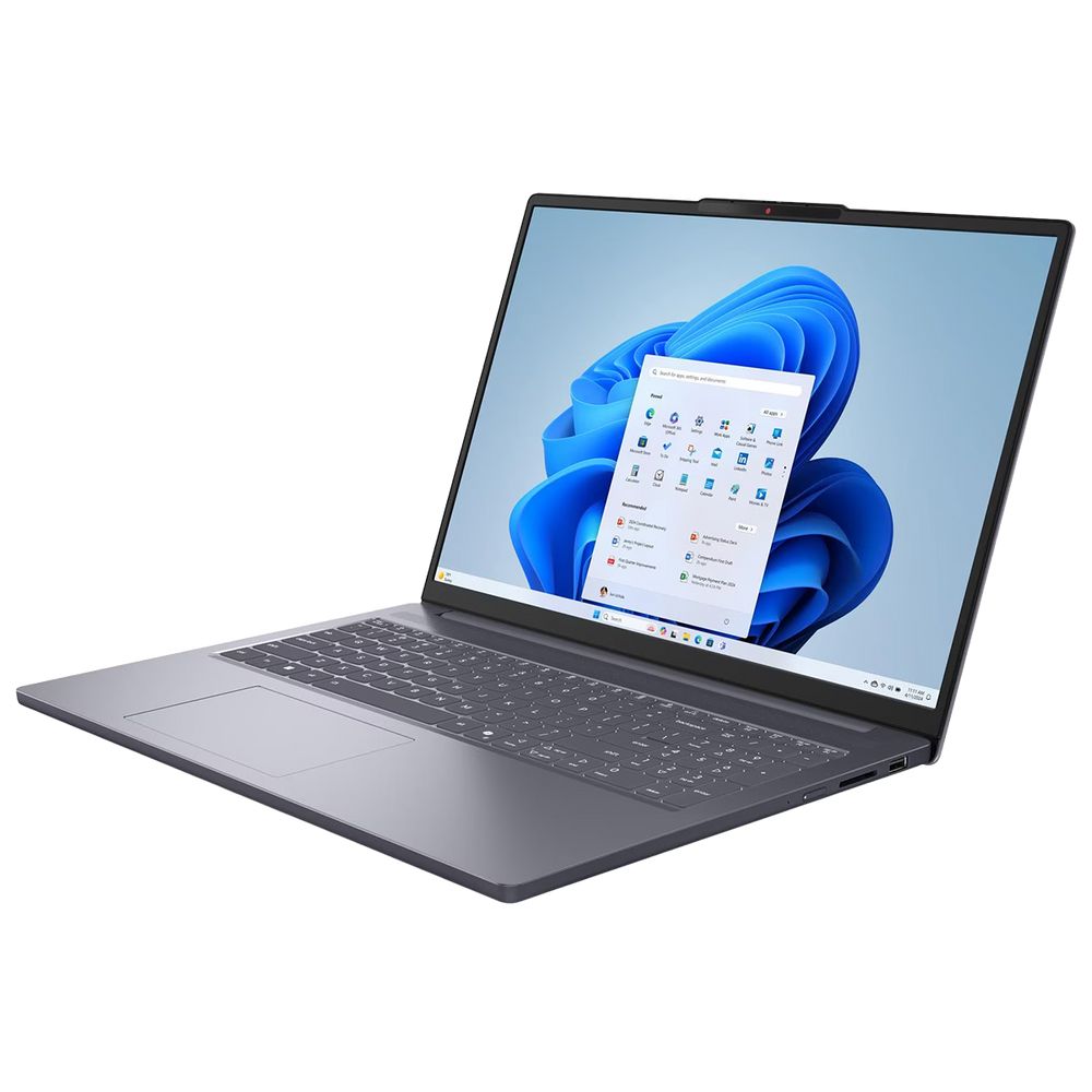Ноутбук Lenovo IdeaPad Slim 3 16IRH10 Intel Core i5-13420H/16Gb (soldered, 1*8 D5)/SSD512Gb/UMA/16"/IPS/WUXGA/1920x1200/60Hz/NoOS/Luna Grey/1.63kg