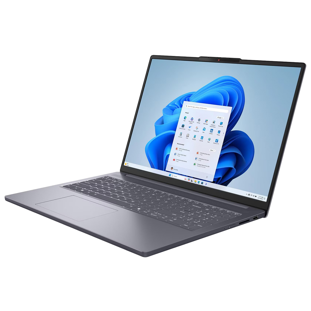 Ноутбук Lenovo IdeaPad Slim 3 16IRH10 Intel Core i5-13420H/16Gb (soldered, 1*8 D5)/SSD512Gb/UMA/16"/IPS/WUXGA/1920x1200/60Hz/NoOS/Luna Grey/1.63kg