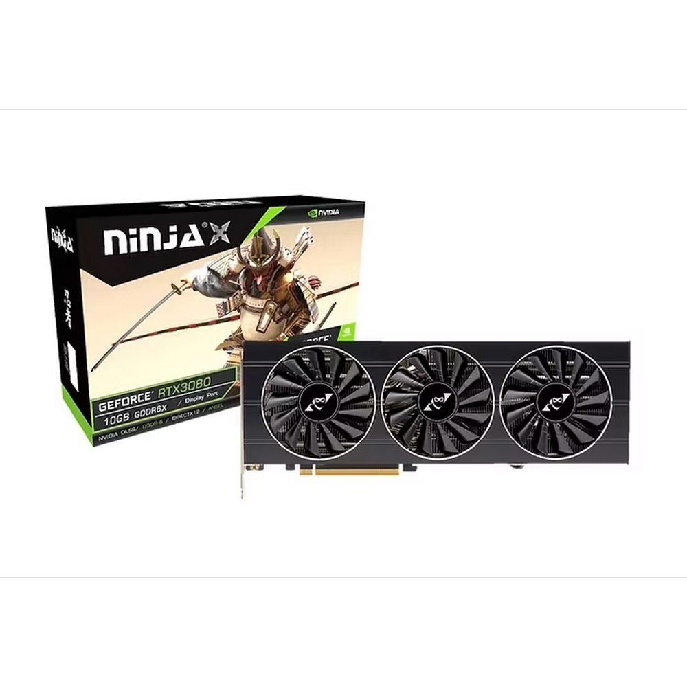 Видеокарта Ninja RTX 3080 10GB GDDR6X 320bit 3xDP HDMI RTL