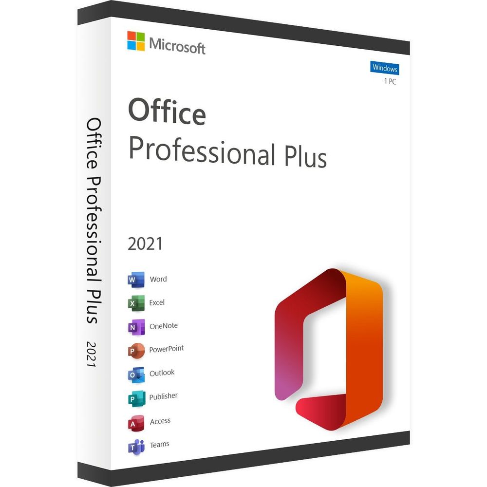 Пакет приложений Microsoft Office Professional Plus 2021 Box Retail