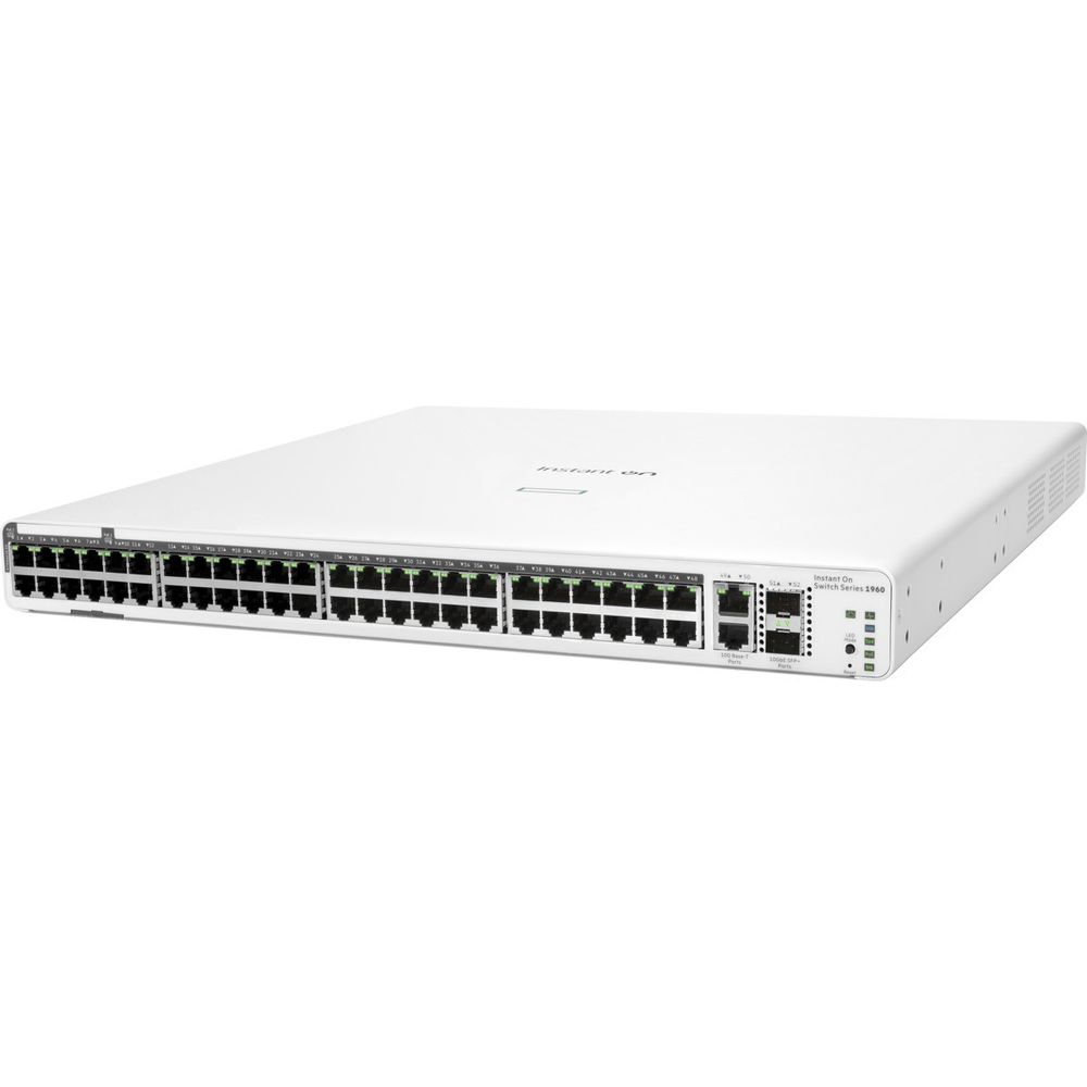 Коммутатор HPE JL809A Aruba Instant On 1960 48G 2XT 2XF 600W Sw with EU cable