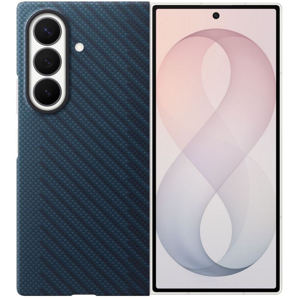 Карбоновый чехол с магнитным креплением Samsung Galaxy Z Fold 8 Ultra (EF-KF976SNEGRU)