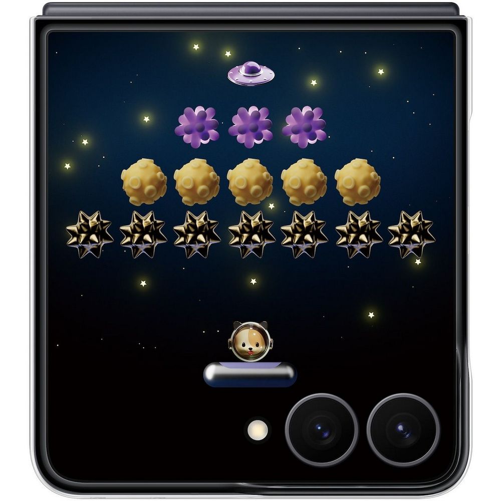 Смарт-чехол с декоративной карточкой Samsung Galaxy Z Flip 8 (EF-FF776CBEGRU)