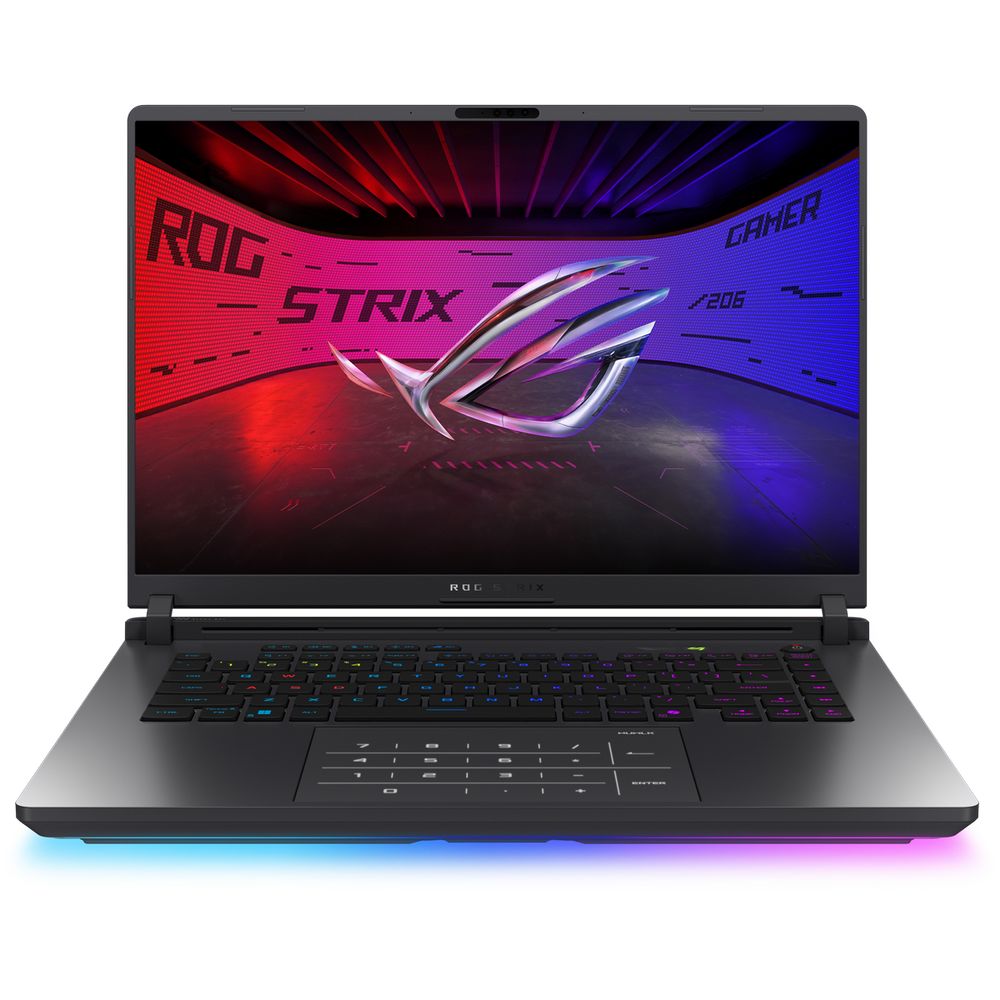 Ноутбук ASUS ROG Strix G16 G615LR-RV141 Intel Core Ultra 9 275HX/32Gb (2*16 D5)/SSD1Tb/RTX5070 Ti 12Gb (140W)/16"/IPS/WUXGA/1920x1200/165Hz/NoOS/RJ-45/Grey/2.65kg
