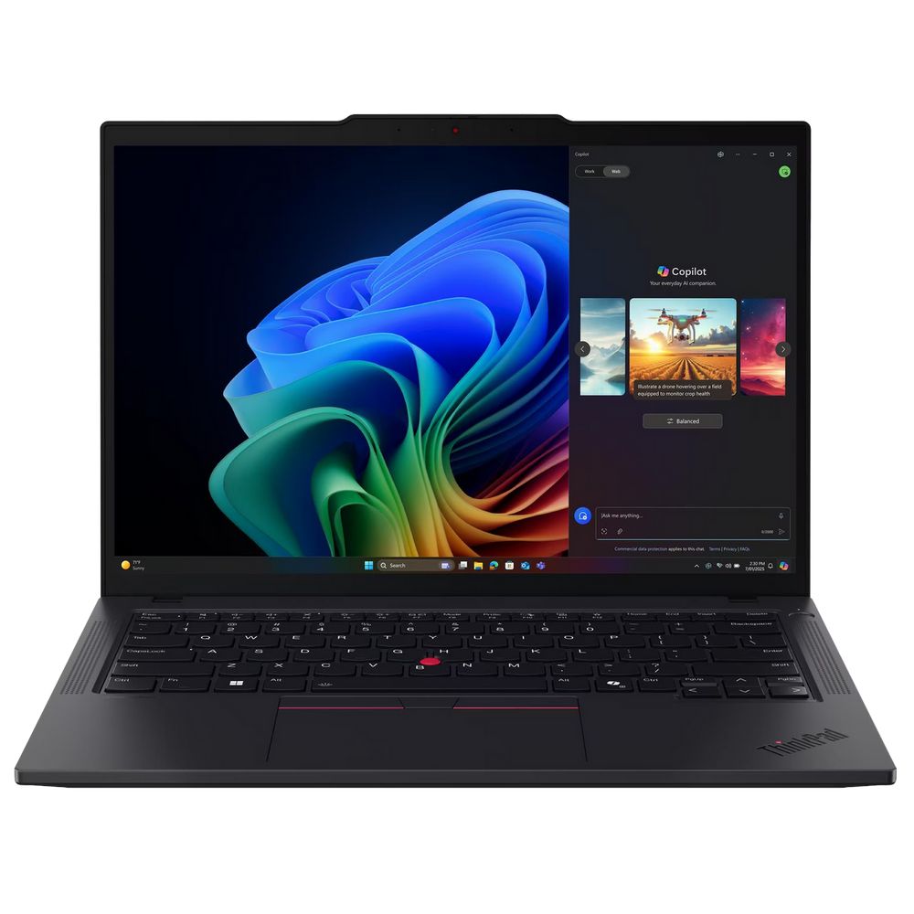 Ноутбук Lenovo ThinkPad T14 Gen 6 Intel Core Ultra 7 255U/16Gb (D5)/SSD512Gb/UMA/14"/IPS/Touch/WUXGA/1920x1200/60Hz/NoOS/Black/1.38kg