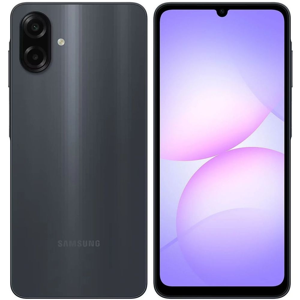 Смартфон 6.7" Samsung Galaxy A07 6+128Gb черный (SM-A075FZKHCAU) Bad Pack