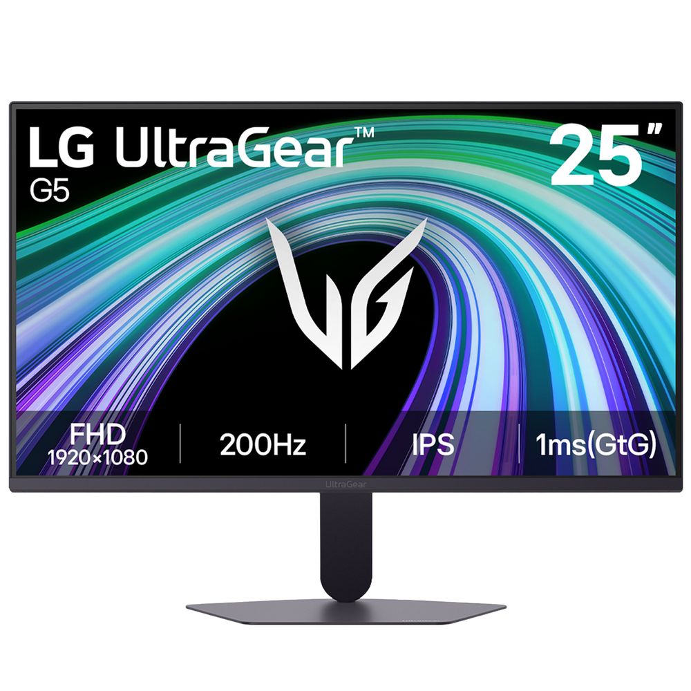Монитор 24.4" LG 25G523B-B   IPS, 1920x1080, 200Hz, 1ms, 300сd/m, 1000:1, HDR10 | 2xHDMI(2.0), DP(1.4) | ExPSU, Vesa 100, Black