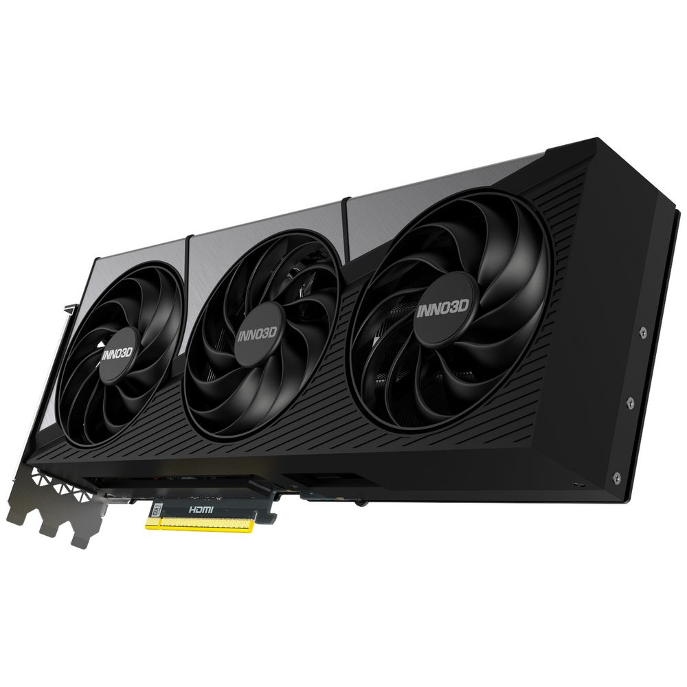 Видеокарта INNO3D RTX5090 D v2 Midnight X3 24GB GDDR7 384bit 3xDP HDMI 3FAN RTL