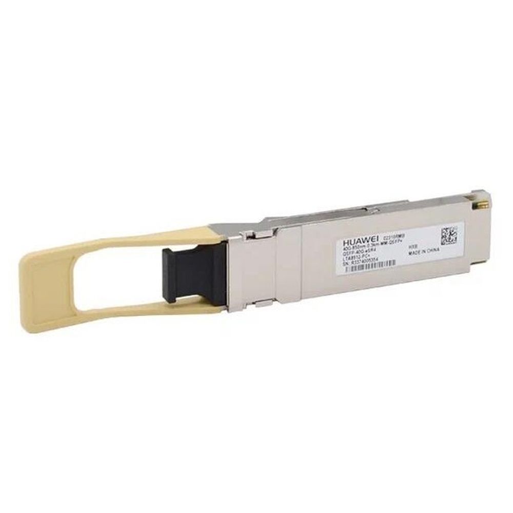 Трансивер Huawei QSFP-40G-eSR4 40GBase-eSR4 Optical Transceiver,QSFP+,40G,Multi-mode (850nm,0.3km,MPO)(connecting to one QSFP+ or four SFP+)