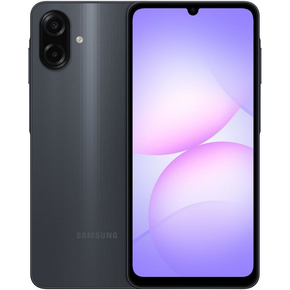Смартфон 6.7" Samsung Galaxy A07s 4+64Gb черный (SM-A077FZKDCAU)