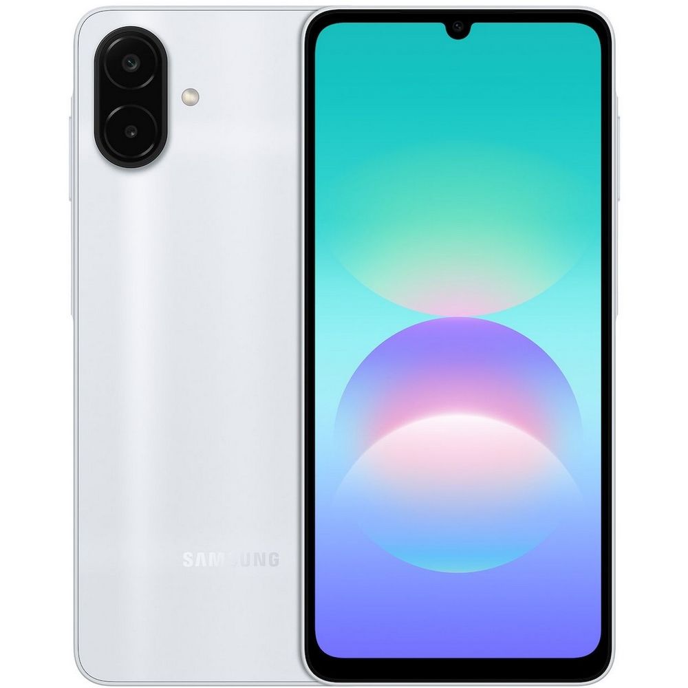Смартфон 6.7" Samsung Galaxy A08 4+64Gb серебряный (SM-A085FZSDCAU)