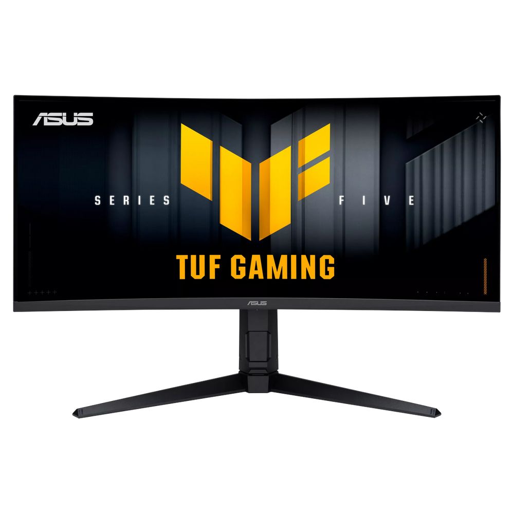 Монитор 34" ASUS VG34WQL5A  Curved VA, 3440x1440, 200Hz, 1ms, 400сd/m, 4000:1, HDR10 | 2xHDMI(2.0), 2xDP(1.4), 4xUSB3.2 | HAS, Swivel, InPSU, Speakers, Vesa 100, Black