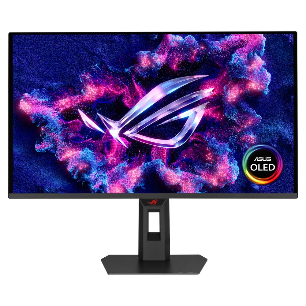 Монитор 26.5" ASUS XG27AQDNG   QD-OLED, 2560x1440, 360Hz, 0,03ms, 450сd/m, 1500000:1, HDR10 | 2xHDMI(2.1), DP(1.4), 2xUSB3.2 | HAS, Pivot, Swivel, InPSU, Vesa 100, Black