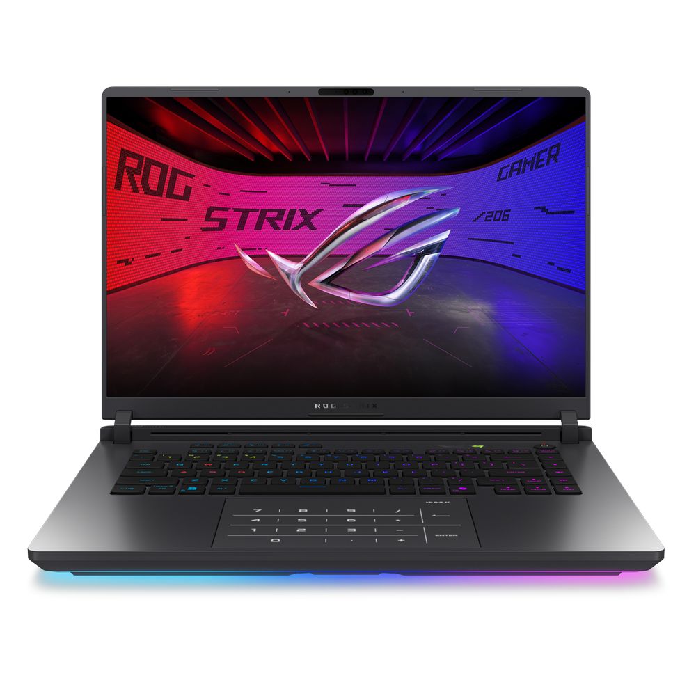 Ноутбук ASUS ROG Strix G16 G615JMR-TS415 Intel Core i7-14650HX/16Gb (1*16 D5)/SSD512Gb/RTX5060 8Gb (115W)/16"/IPS/WQXGA/2560x1600/300Hz/NoOS/RJ-45/Eclipse Gray/2.50kg