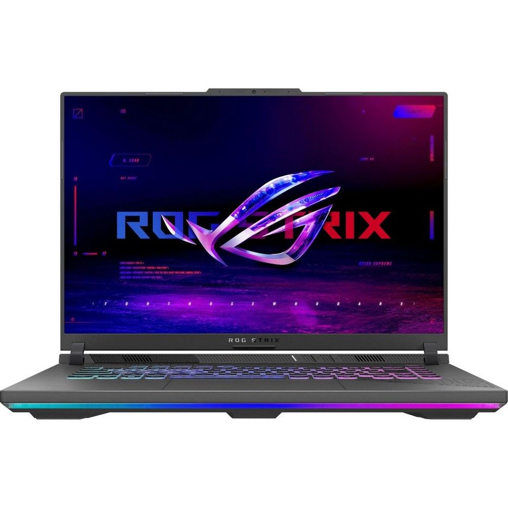 Ноутбук ASUS ROG Strix G16 G614PR-RV090 AMD Ryzen 9 8940HX/32Gb (2*16 D5)/SSD1Tb/RTX5070 Ti 12Gb (140W)/16"/IPS/WUXGA/1920x1200/165Hz/NoOS/RJ-45/Eclipse Gray/2.50kg