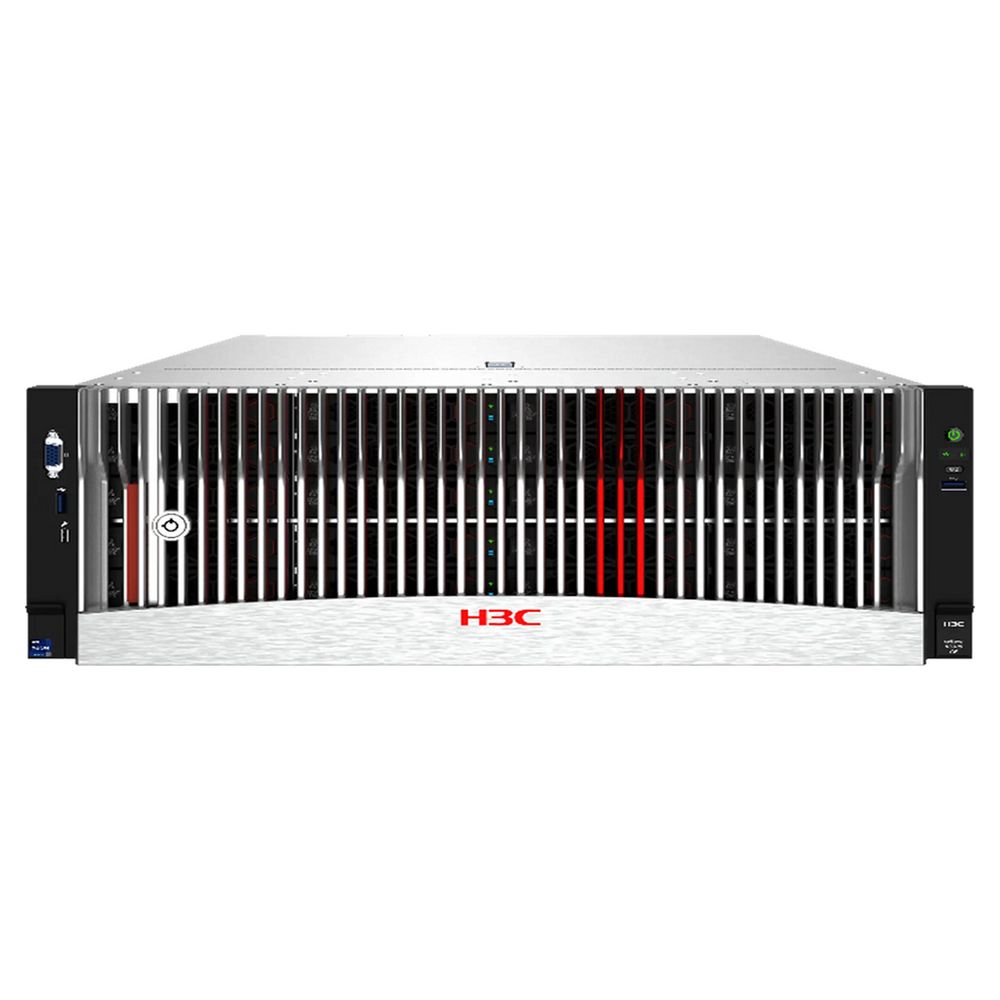 Сервер H3C UniServer R5300 G6 Completed system H3C R5300 G6 * 1CPU INTEL 8558 * 2GPU NVL H200-141G PCIE original card * 8RAM DDR5 5600 64G * 32Hard disk 1 SATA 960G * 2Hard disk 2 NVME 3.84T * 2Nvlink 4-way-NVIDIA NVLink bridge H200 PCIE * 2Network card 1: Double-port 25G * 1Ne