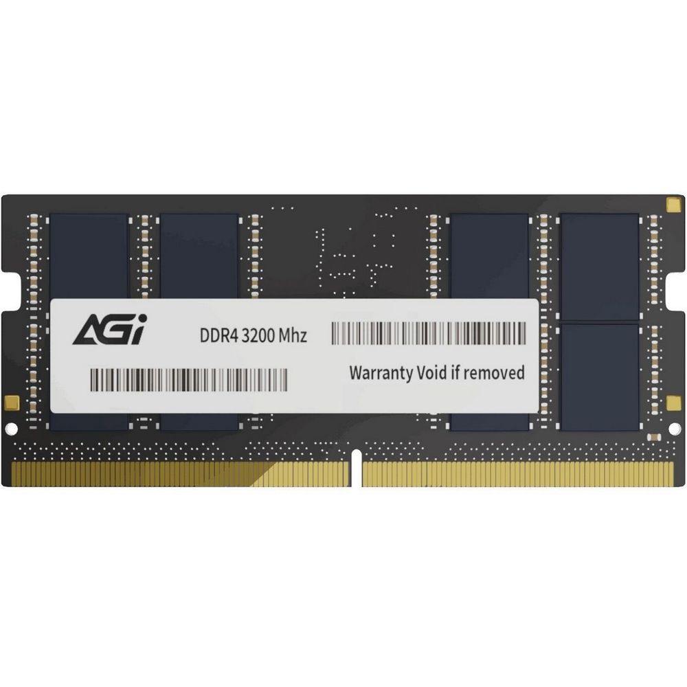 Модуль памяти 16GB AGI DDR4 3200 SODIMM SD138 260-pin, PC4-25600, unbuffered