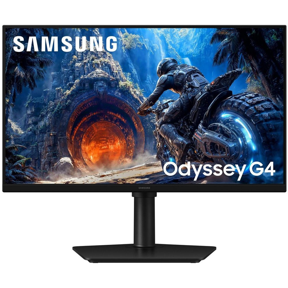 Монитор 25" SAMSUNG S25HG400EI Odyssey Neo G4   IPS, 1920x1080, 300Hz, 1ms, 300сd/m, 1000:1, HDR10 | HDMI(2.0), DP(1.2) | HAS, Pivot, Swivel, ExPSU, Vesa 100, Black