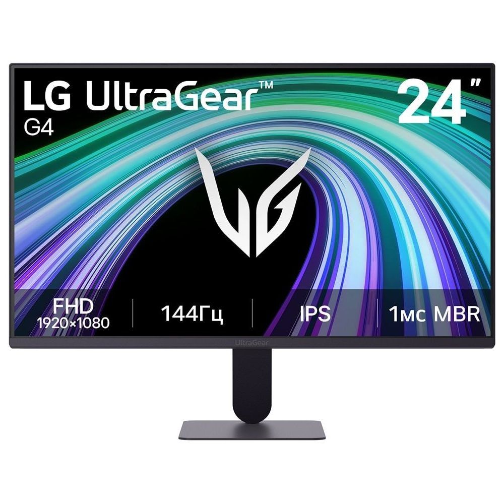 Монитор 23.8" LG 24G411B-B   IPS, 1920x1080, 144Hz, 5ms, 250сd/m, 1500:1, HDR10 | HDMI(2.0), DP(1.4) | ExPSU, Vesa 100, Black
