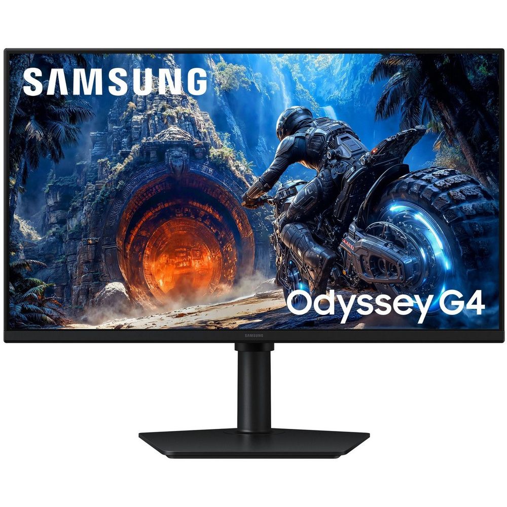 Монитор 27" SAMSUNG S27HG400EI Odyssey G4 G40H FHD   IPS, 1920x1080, 300Hz, 1ms, 300сd/m, 1000:1, HDR10 | HDMI(2.0), DP(1.2) | HAS, Pivot, Swivel, ExPSU, Vesa 100, Black
