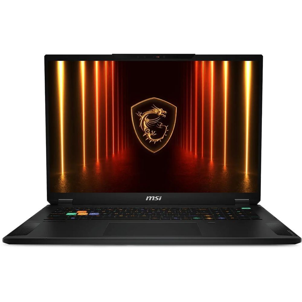 Ноутбук MSI Stealth A18 AI+ A3HWJG-050XRUY AMD Ryzen AI 9 365/32Gb (2*16 D5)/SSD1Tb/RTX5090 24Gb (175W)/18"/IPS/WQXGA/2560x1600/240Hz/NoOS/RJ-45/Midnight Black/2.9kg