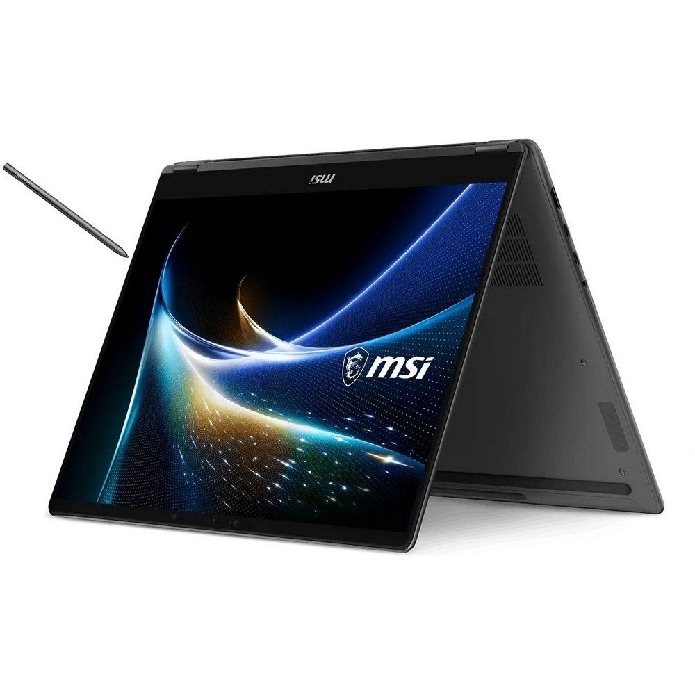 Ноутбук MSI Prestige N16 Flip AI+ C1XMT-270RUY NVIDIA SPARK N1X/64Gb (soldered D5)/SSD1Tb/UMA/16"/OLED/Touch/2.8K/2880x1800/120Hz/Win11Pro/Gray/1.9kg