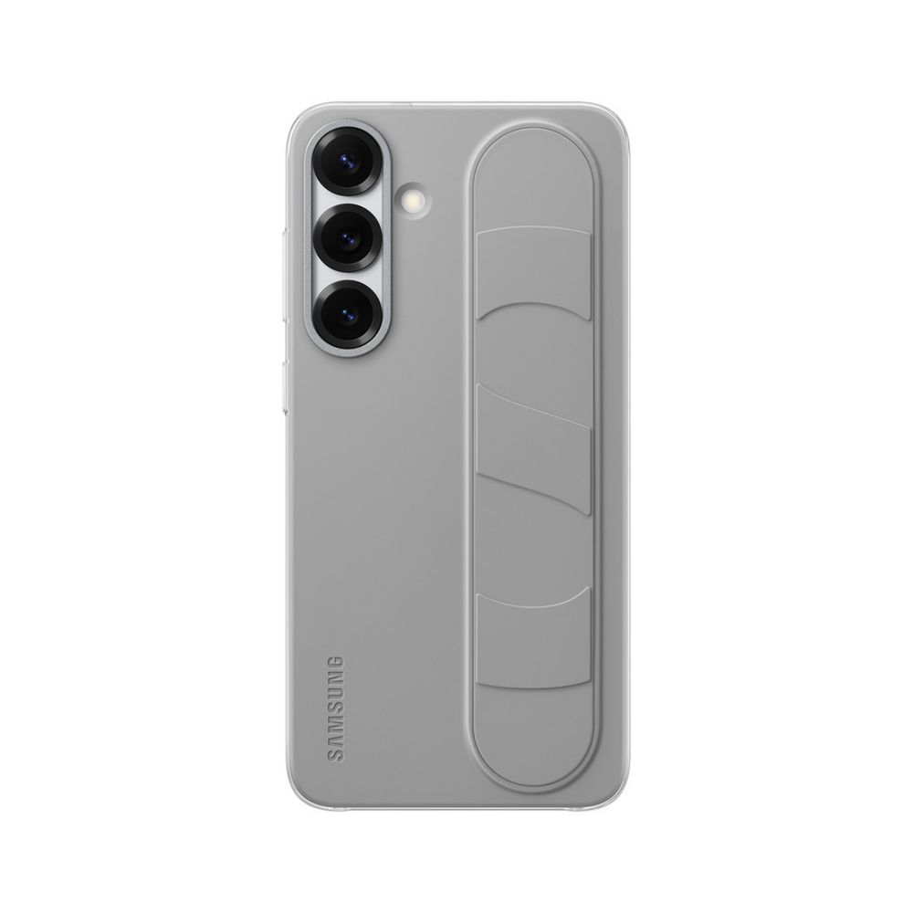 Чехол-накладка Standing Grip Case Samsung Galaxy S25+, серый (EF-GS936CJEGRU)