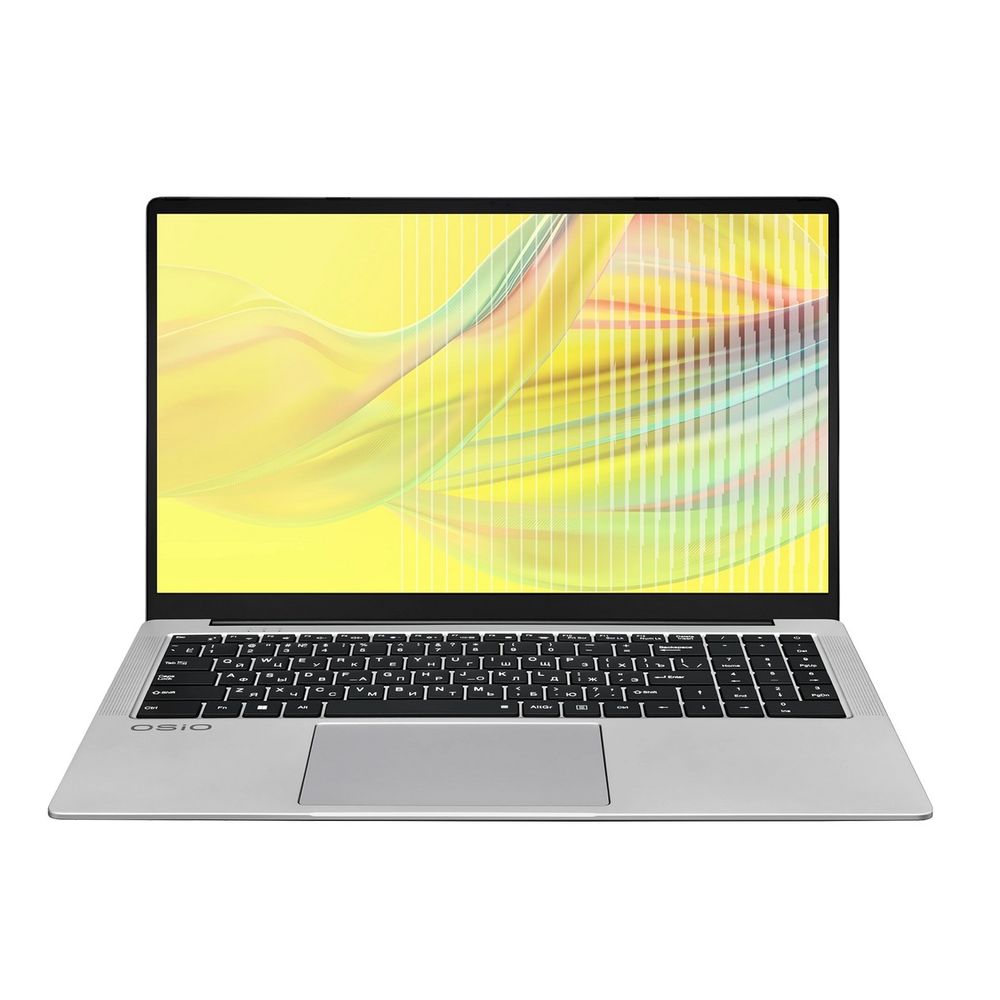 Ноутбук OSIO FocusLine F160a-004 AMD Ryzen 5 5500U/8Gb (1*8 D4)/SSD512Gb/UMA/16.1"/IPS/FHD/1920x1080/60Hz/Win11/Space Gray/1.77kg