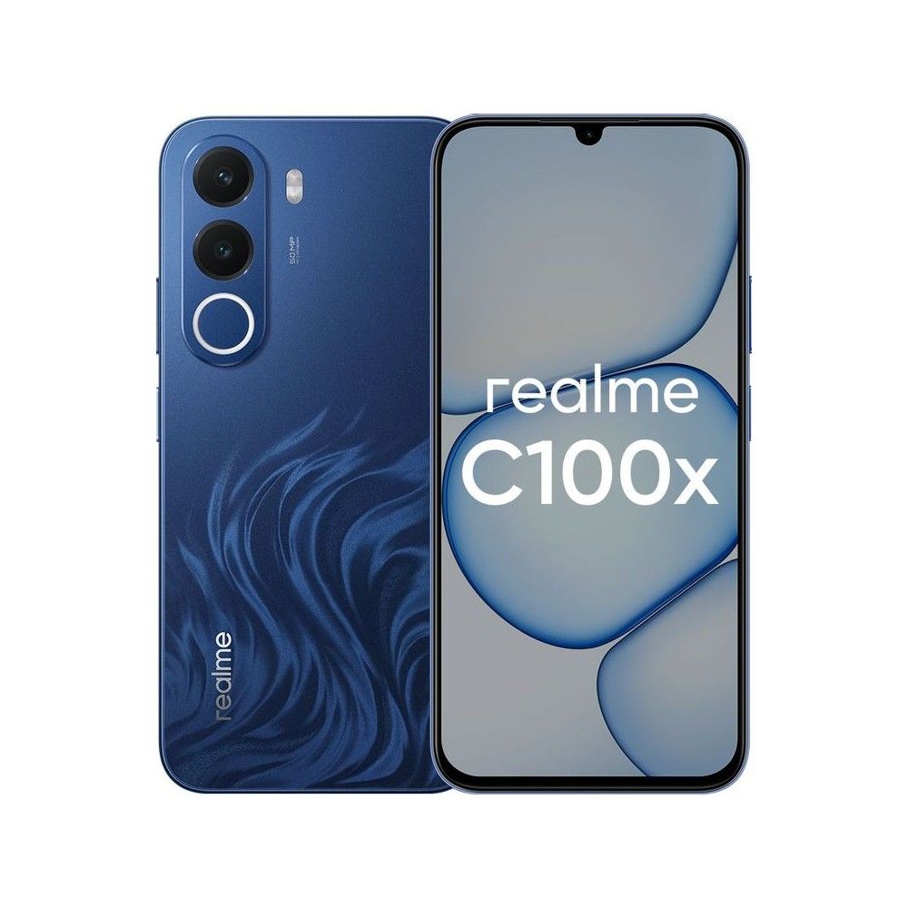 Смартфон Realme C100X 4+256Gb синий (RMX5366 C100X 4+256 синий)