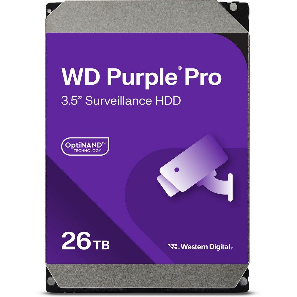 Жесткий диск WD Purple PRO 26TB 3.5" 7200RPM 512MB SATA DV AIWD260PURP (887975)