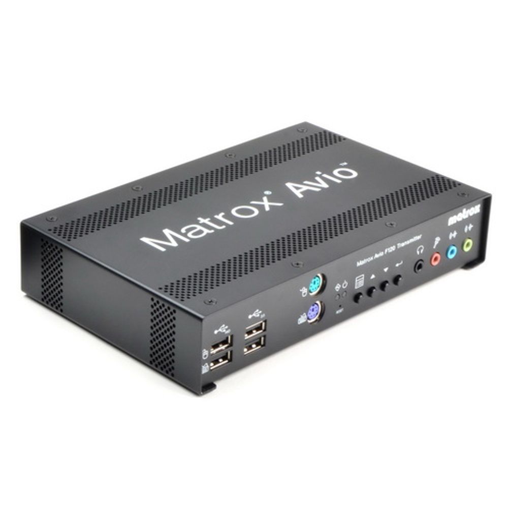 Видеокарта Matrox AV-F120TXF   Avio F120 Transmitter Fiber Optic KVM Extender DUAL display support