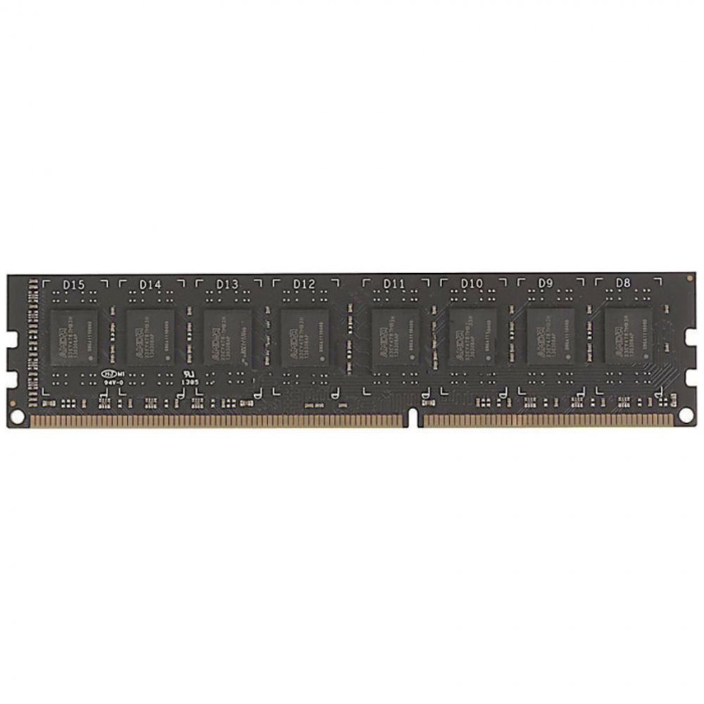 Модуль памяти AMD Radeon 4GB  DDR3 1333 DIMM R3 Value Series Black R334G1339U1S-UO Non-ECC, CL9, 1.5V, Bulk R334G1339U1S-UO (180022)