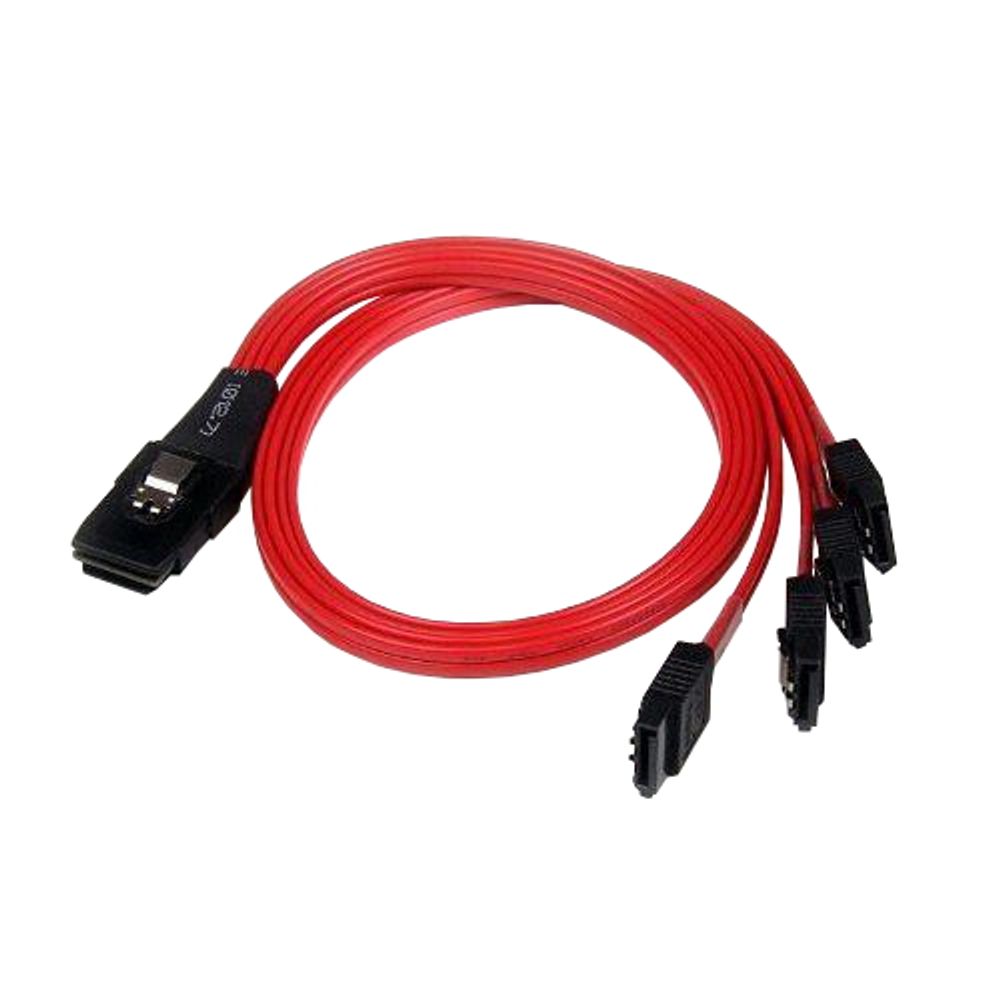 Кабель Chenbro 26H113215-010 Chenbro Кабель 4xSATA-to-MiniSAS SFF-8087 600mm