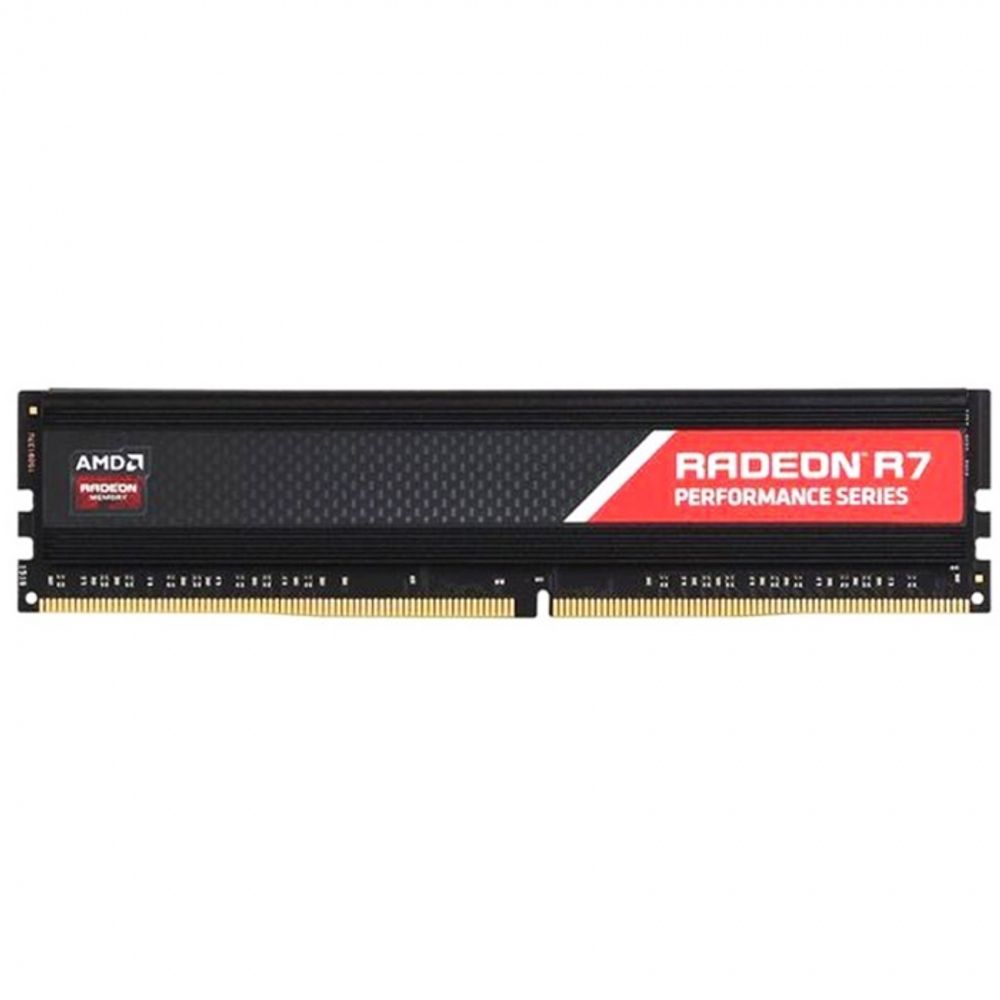Модуль памяти AMD Radeon™ Performance Series R744G2606U1S 4GB DDR4 2666 DIMM Heat Shield, Black, Retail,  (182934)
