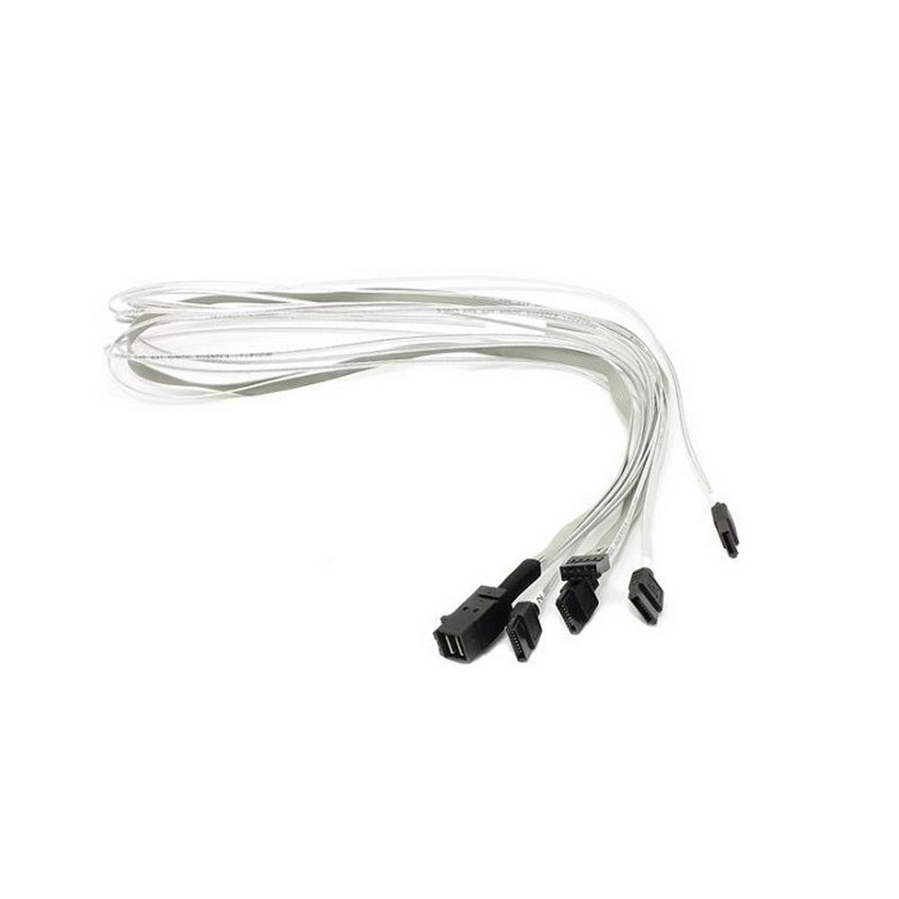 Кабель ACD-SFF8643-SATASB-08M INT SFF8643-to-4*SATA+SB ( HDmSAS -to- 4*SATA+SideBand internal cable) 75cm (аналог арт.50984, LSI00410, LSI00409, 2279800-R) (6705050-75)