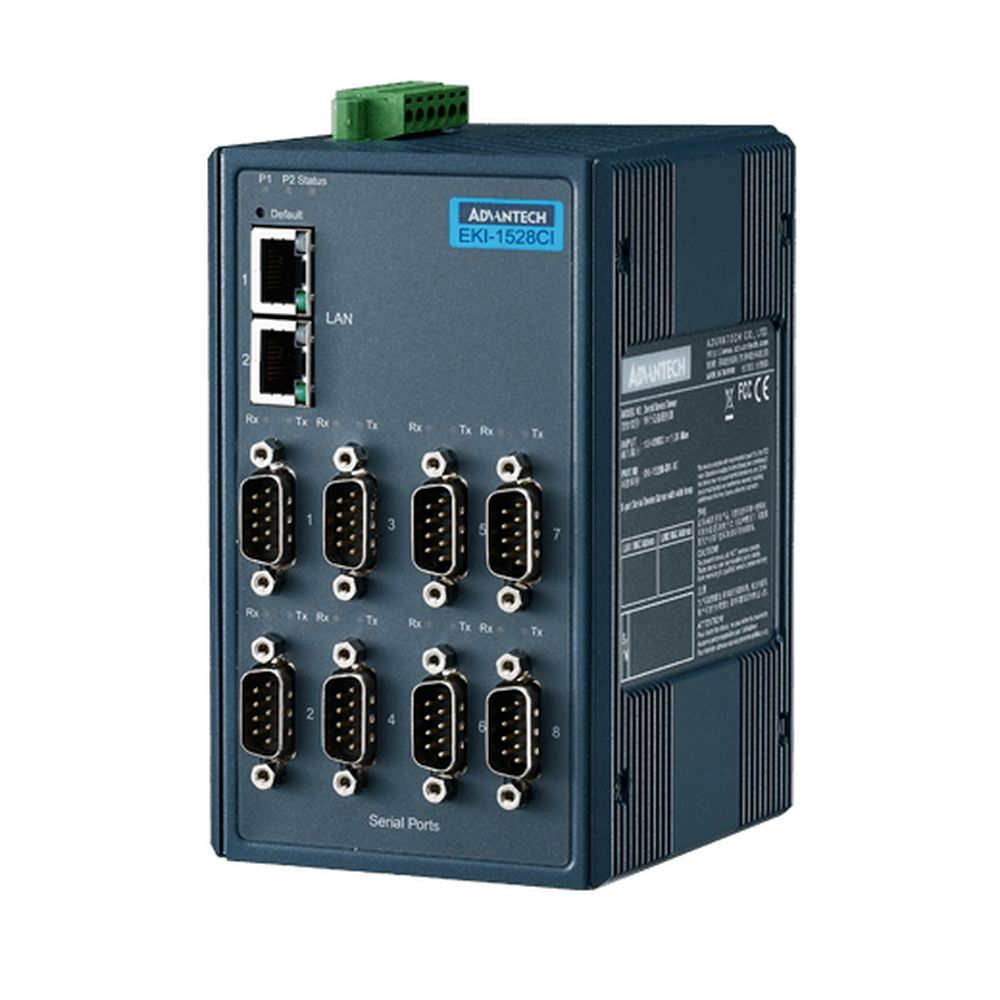 Коммутатор Advantech EKI-1528i-DR-AE   8-port RS-232/422/485 Device Server