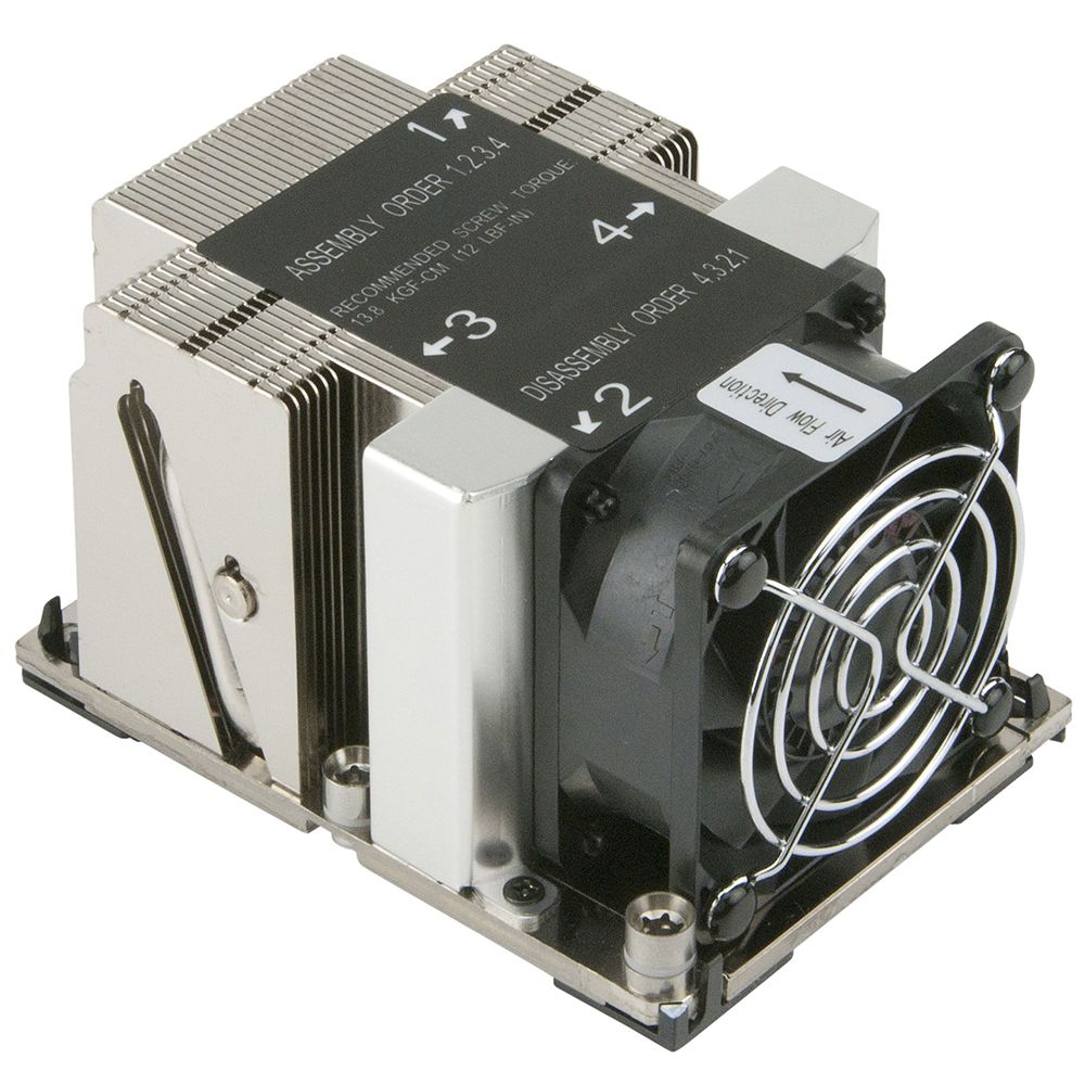 Вентилятор SuperMicro SNK-P0068APS4 2U Active CPU Heat Sink Socket LGA3647-0 Narrow Mounting Mechanism Intel Xeon Scalable Processors (286294)