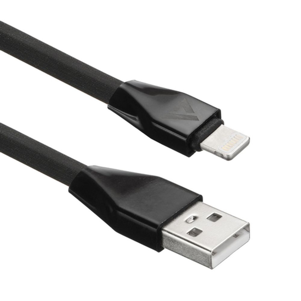 Кабели USB ACD USB кабель ACD-Life Lightning ; USB-A TPE, 1м, черный (ACD-U920-P5B)
