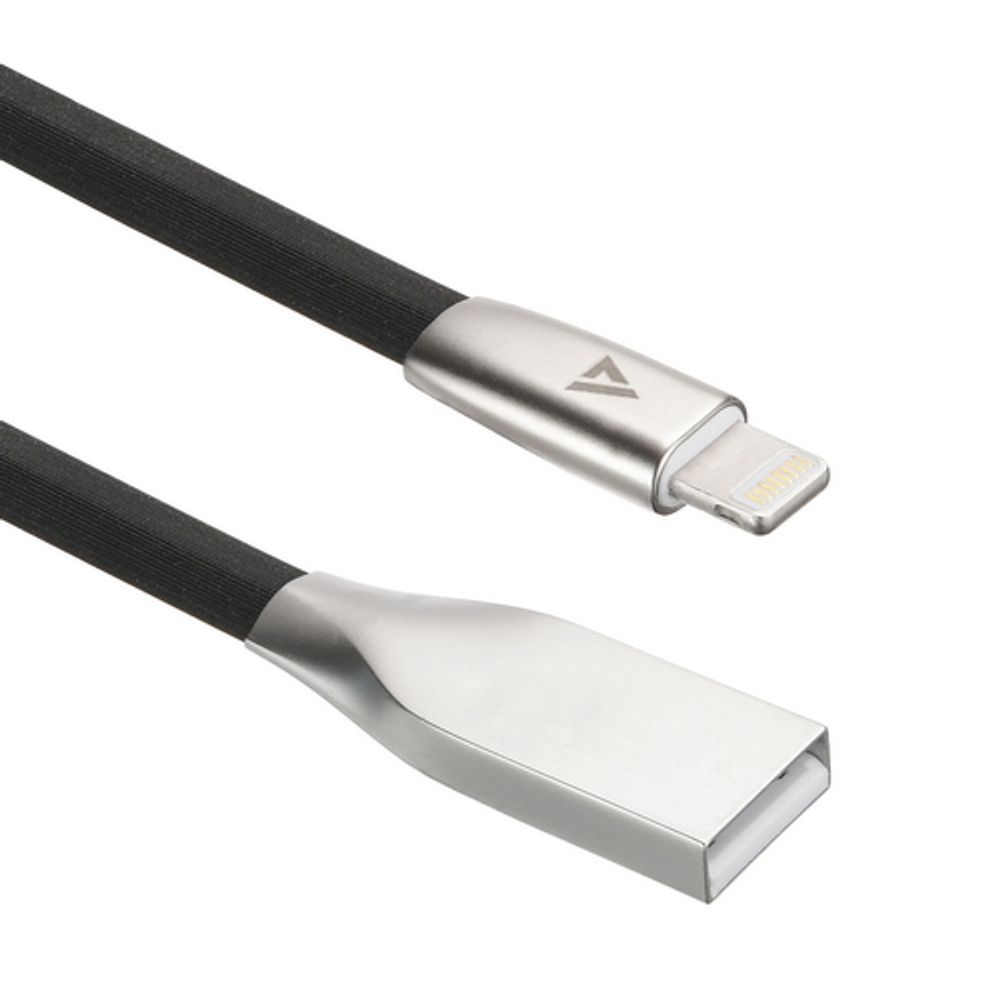 Кабели USB ACD USB кабель ACD-Infinity Lightning ; USB-A TPE, 1.2м, черный (ACD-U922-P5B)