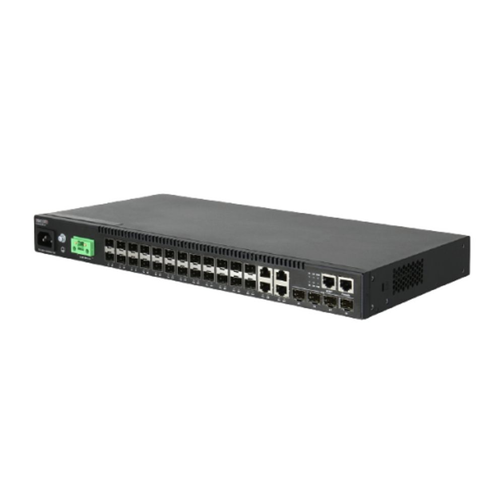 Коммутатор Edge-corE ECS4120-28F-I Edge-corE 24 x GE SFP+ 4CG + 4 10G SFP+ ports L2+ Switch, w/ DDM for 10G SFP+ only, 1xRJ45 management port, Dual power supply (AC + DC), enhanced temperature range (- 10 ; 65 degree C)