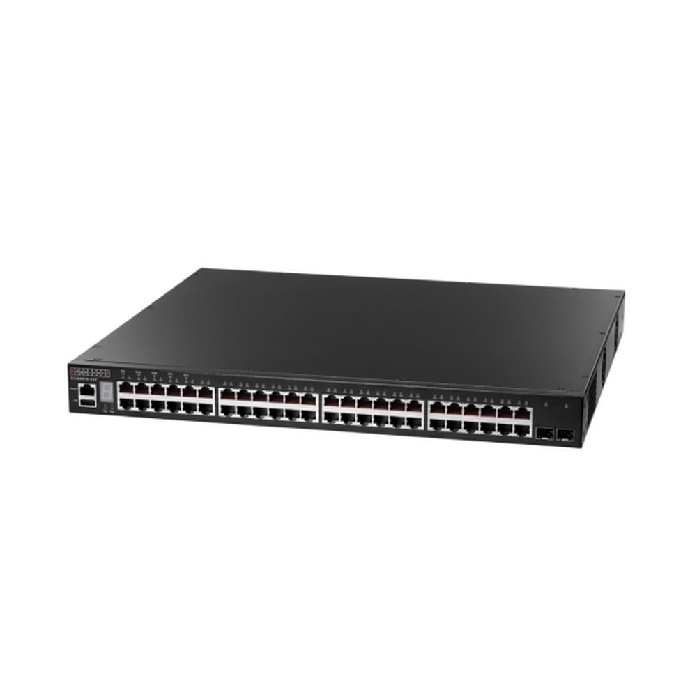 Коммутатор Edge-corE ECS4510-52T Edge-corE 48 x GE + 2 x 10G SFP+ ports + 1 x expansion slot (for dual 10G SFP+ ports) L2+ Stackable Switch, w/ 1 x RJ45 console port, 1 x USB type A storage port, RPU connector, Stack up to 4 units