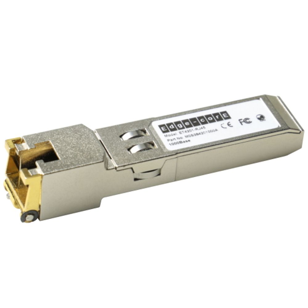 Трансивер Edge-corE 1000BASE-T RJ45 transceiver, 100m