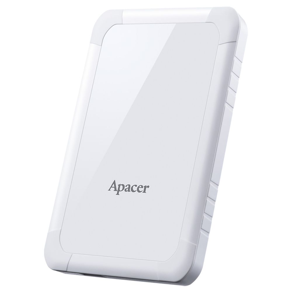 Жесткий диск внешний Apacer AC532 AP1TBAC532W-1 1TB 2.5" USB 3.1, Shockproof, Win/Mac/Linux, White, Retail {20} (915498)