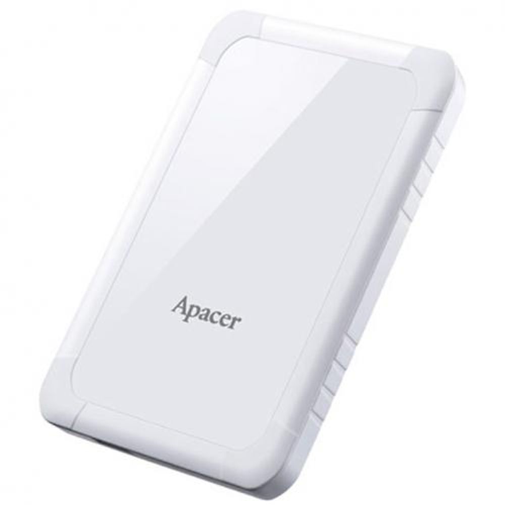 Жесткий диск внешний Apacer AC532 AP2TBAC532W-1 2TB 2.5" USB 3.1, Shockproof, Win/Mac/Linux, White, Retail {20} (915504)