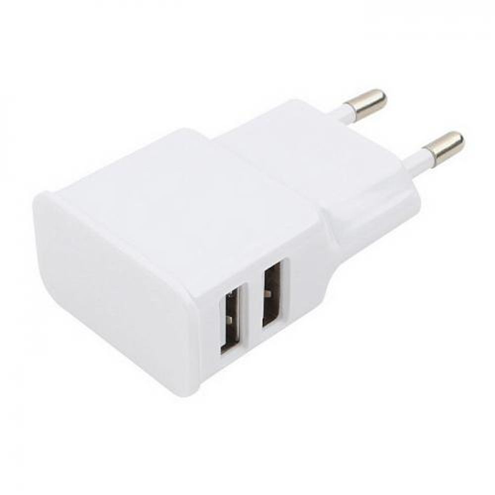 Адаптер питания Cablexpert MP3A-PC-11 5V 2.1A 2xUSBA Белый