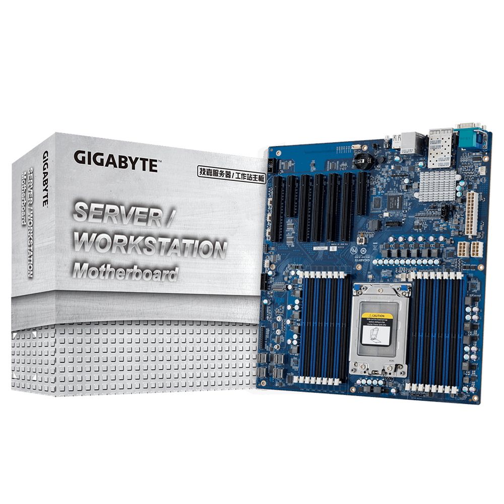 Материнская плата Gigabyte MZ31-AR0 1.1B (GAZ31AR0MR-00-G11B) AMD EPYC™ 7000 series, 8-Channel RDIMM/LRDIMM DDR4, 16 x DIMMs, 2 x SFP+ 10Gb/s LAN ports, 4 x SlimSAS (for 16 x SATA 6Gb/s), Up to 4 x PCIe Gen3 x16 slots and 3 x PCIe Gen3 x8 slots , RTL{10}